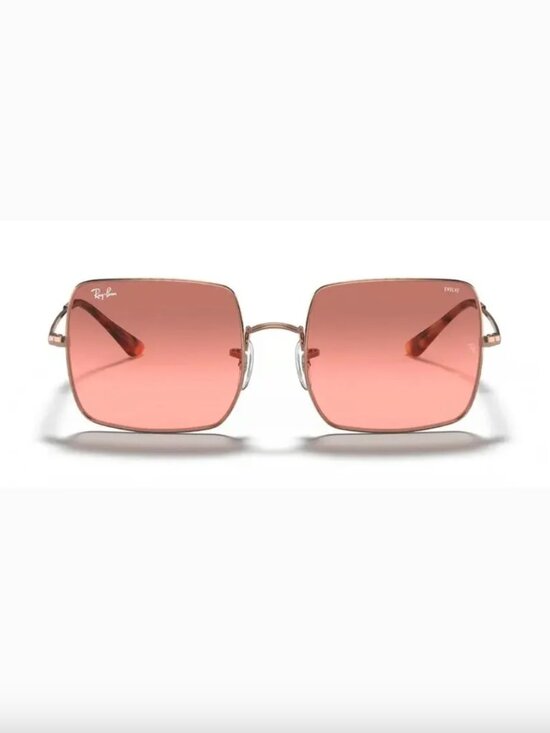Ray-Ban | RB1971 Square Sunglasses Rose Gold Evolve Photochromic Red Bordeaux